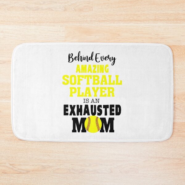 Item preview, Behimnd Every Amazing Softball Player Is An Exhausted Mom designed and sold by autlu.