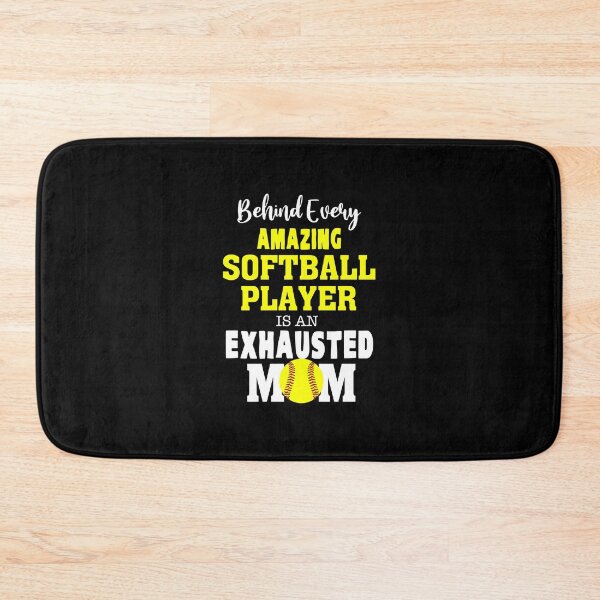 Item preview, Behimnd Every Amazing Softball Player Is An Exhausted Mom designed and sold by autlu.