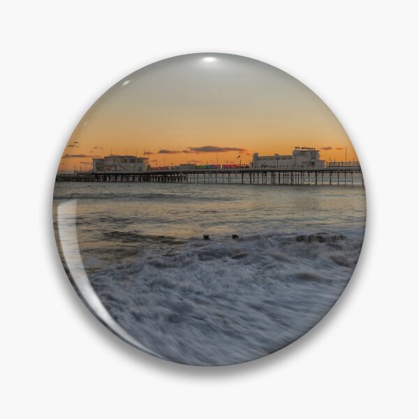 Item preview, Worthing Pier Sunset designed and sold by LenBrook.