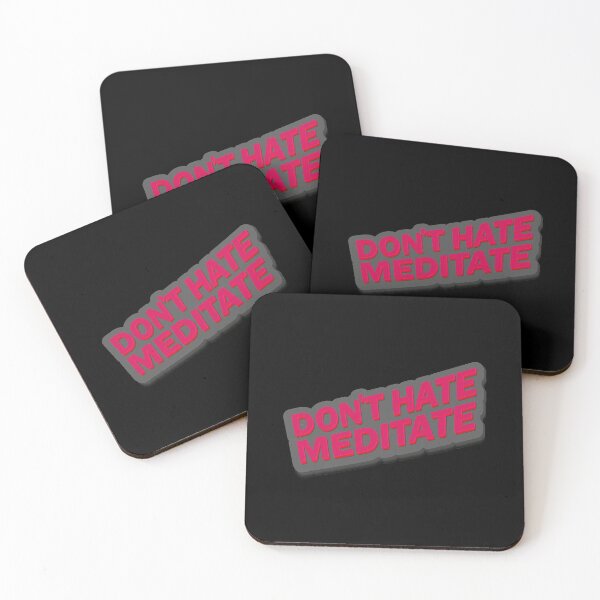 Item preview, DON'T HATE MEDITATE. designed and sold by YAHIA-14.