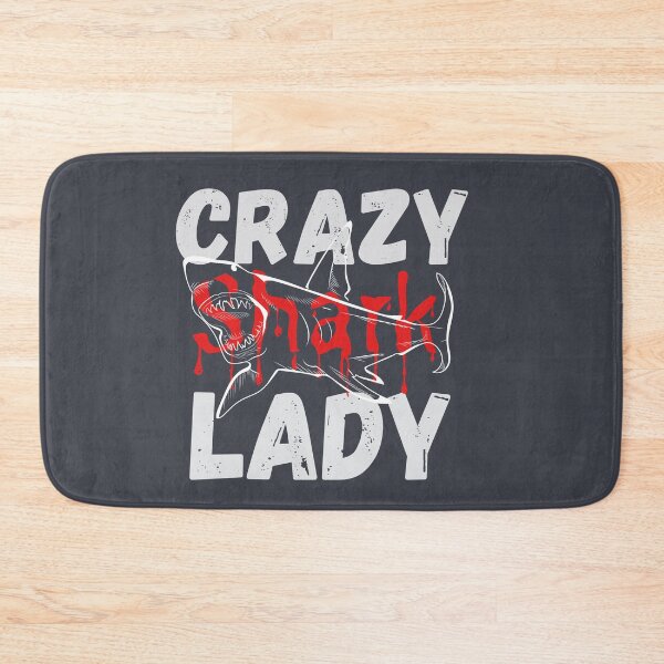 Item preview, Crazy Shark Lady  designed and sold by aoichan3939.