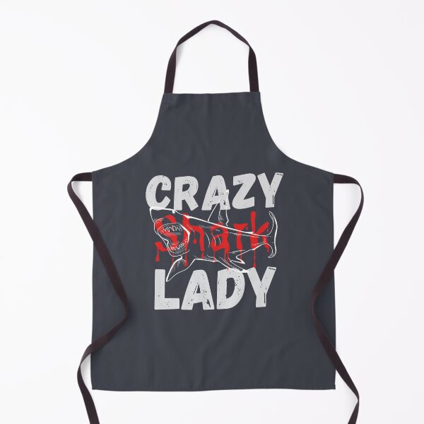 Item preview, Crazy Shark Lady designed and sold by aoichan3939.