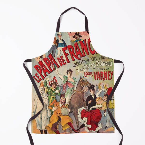 Item preview, retro le papa de francine theatre cluny designed and sold by CorasPosters.