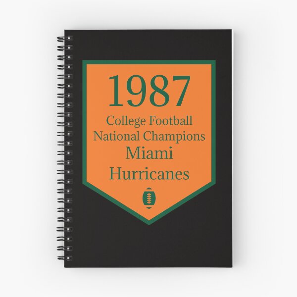 Item preview, CFB National Champions - Miami 1987 designed and sold by Championship  Banners.
