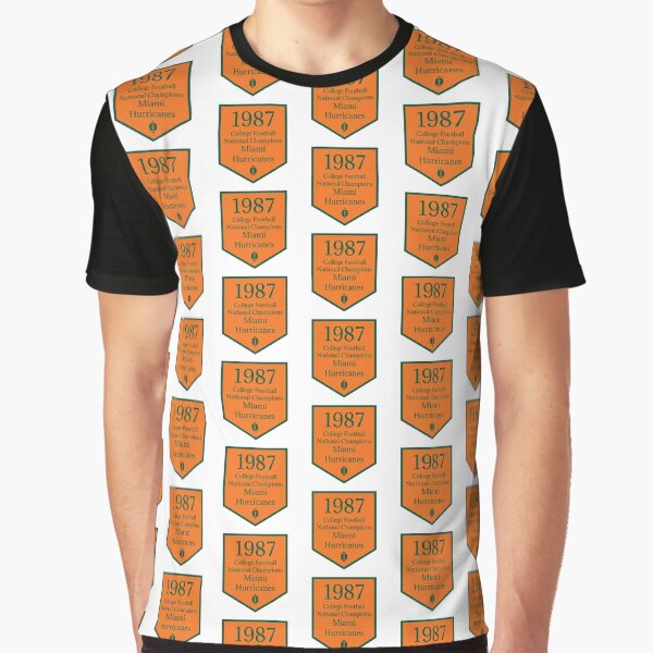 Item preview, CFB National Champions - Miami 1987 designed and sold by Championship  Banners.