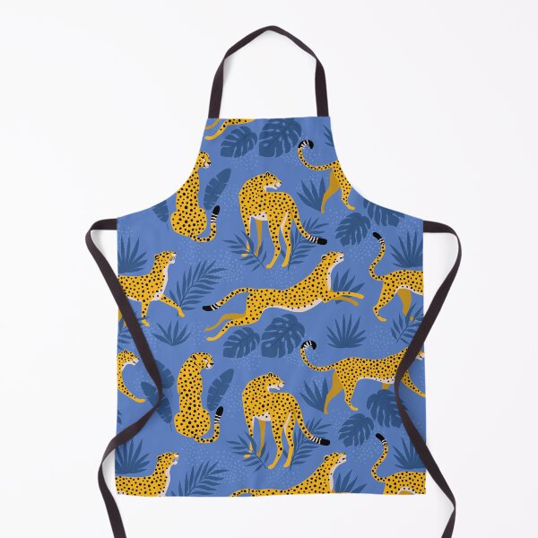 Item preview, Blue Cheetah Pattern designed and sold by SeizeTheCat.