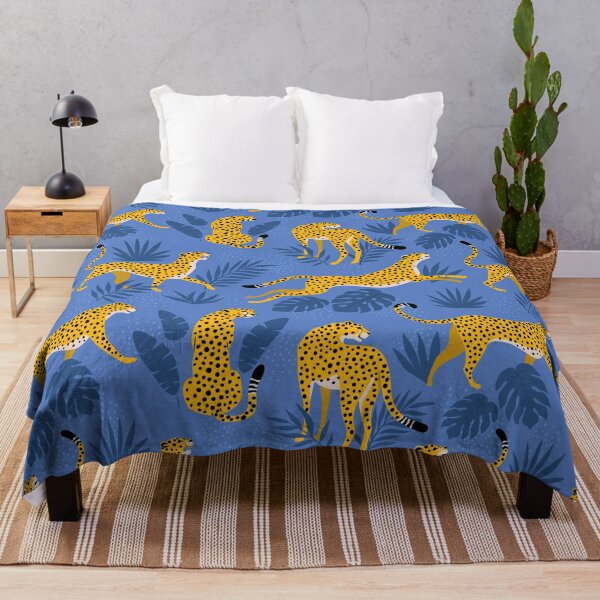 Rainbow Cheetah Leopard Pattern Print Throw Blanket – Grizzshopping