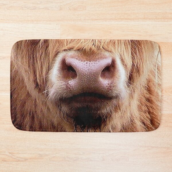 Item preview, Shaggy bull face mask designed and sold by adamtepl.