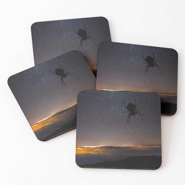 Item preview, Milky way with garden spider designed and sold by NW-Photo-Art.