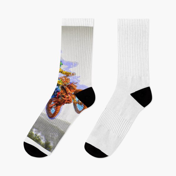 Item preview, Motocross rider in the jump designed and sold by GePadeSign.