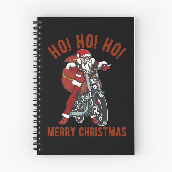 Item preview, Santa Biker Ho Ho Ho Merry Christmas Funny Biking Bike Motorcycle Lover Xmas Gift designed and sold by alenaz.