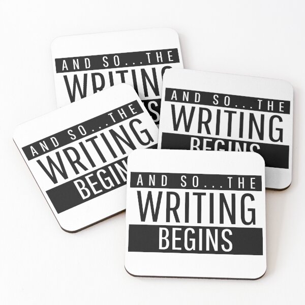 Item preview, And So...The Writing Begins designed and sold by Wofford Lee Jones.