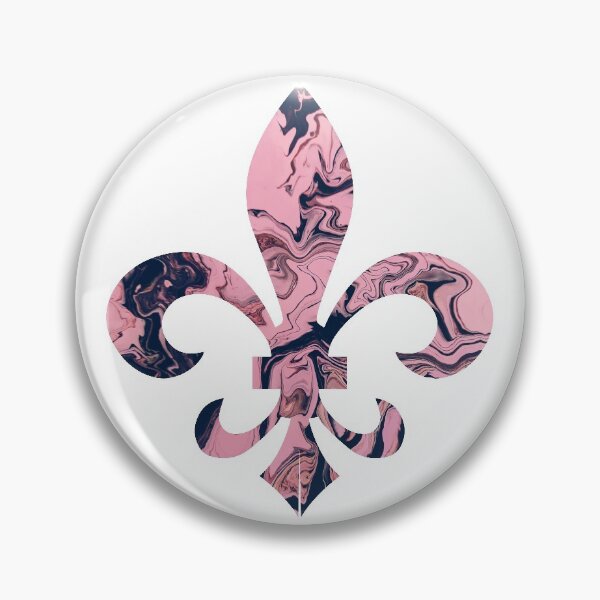 Artikelvorschau, Royal Pink Fleur De Lis entworfen und verkauft von ABGdesigns.