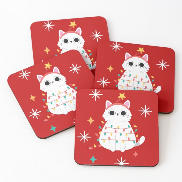 Item preview, Cute Christmas Cat designed and sold by Gaalaxyz.