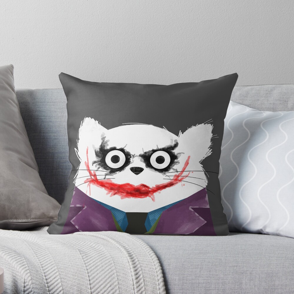 Item preview, Throw Pillow designed and sold by Doozal.