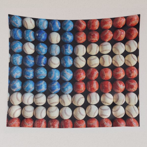 Item preview, Baseball Flag designed and sold by PatternPalace.