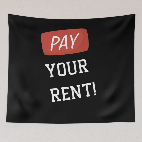 Item preview, Pay your rent - Funny Real Estate Lord Slumlord Sarcastic Gag gift Humor Father’s Family Christmas Property Manager Super designed and sold by CJCTEES.