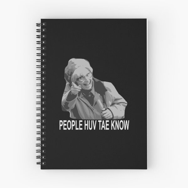 Item preview, Still Game  PEOPLE HUV TAE KNOW designed and sold by OchGuiseTheNoo.