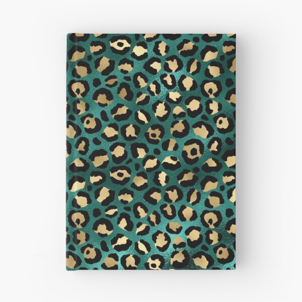 Item preview, Green and Gold Leopard Print Pattern designed and sold by RougeAtelier.