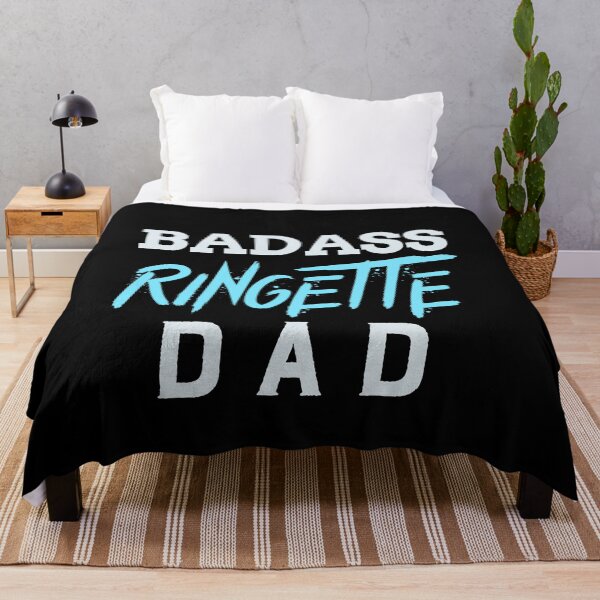 Item preview, Badass Ringette Dad Ice designed and sold by jacks-tees.