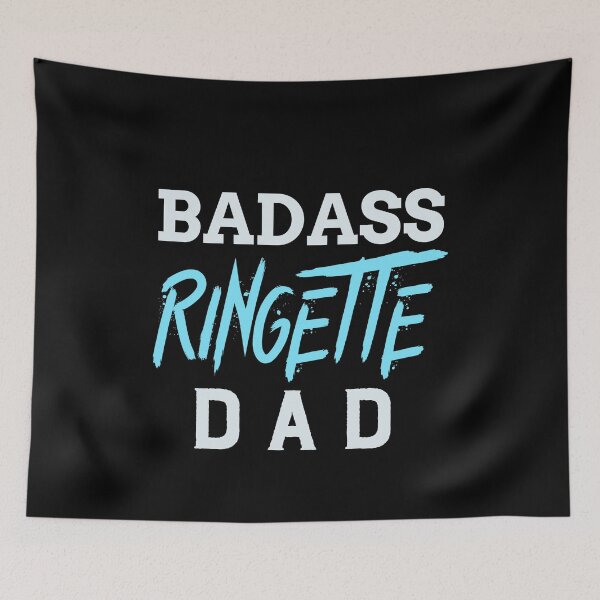 Item preview, Badass Ringette Dad Ice designed and sold by jacks-tees.