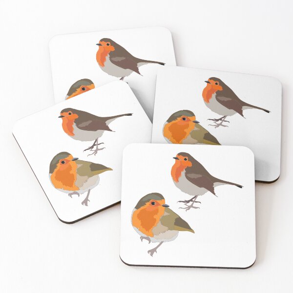 Item preview, Couple of robins designed and sold by orangerinka.