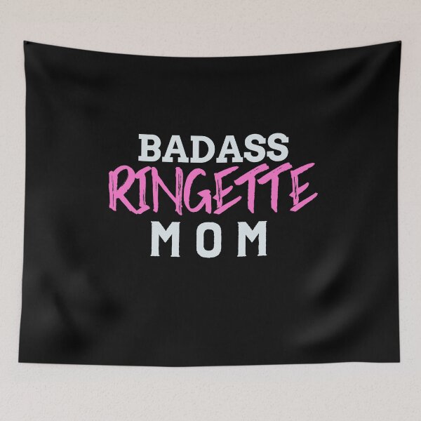Item preview, Badass Ringette Mom Pink designed and sold by jacks-tees.