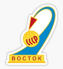 Vostok - USSR Space Program Sticker