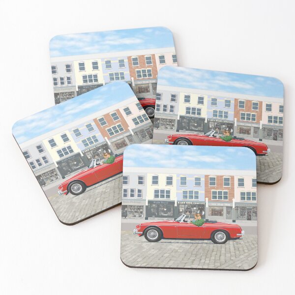 Item preview, Tartan Red coloured 'B' roadster  designed and sold by Bigs66.
