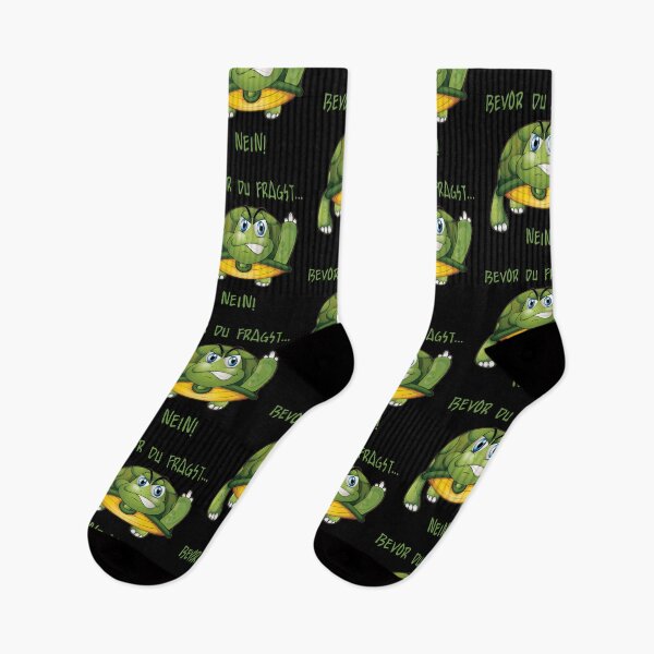 Item preview, Turtle Before you ask No - Funny Turtle designed and sold by Lenny Stahl.