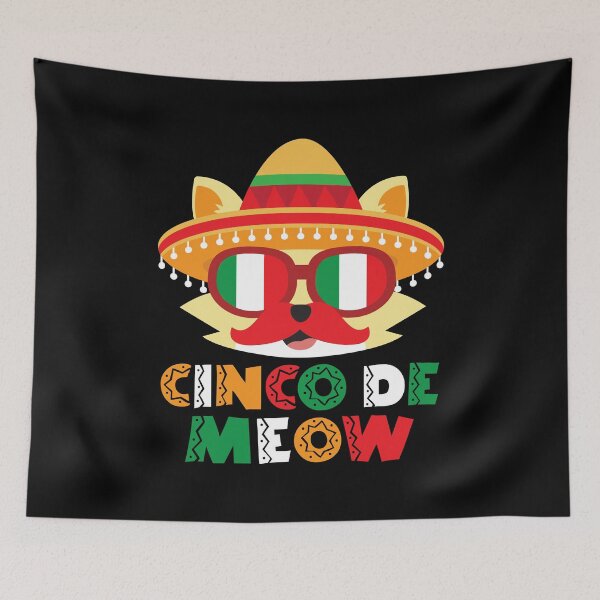Item preview, Cinco de Miau Cinco de Mayo Gato mexicano México designed and sold by DoSt-997.