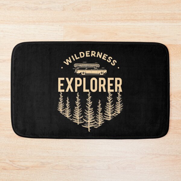 Item preview, Wilderness Explorer Vintage Camping Outdoors Hiking Wild Nature Gift designed and sold by Style4You24.