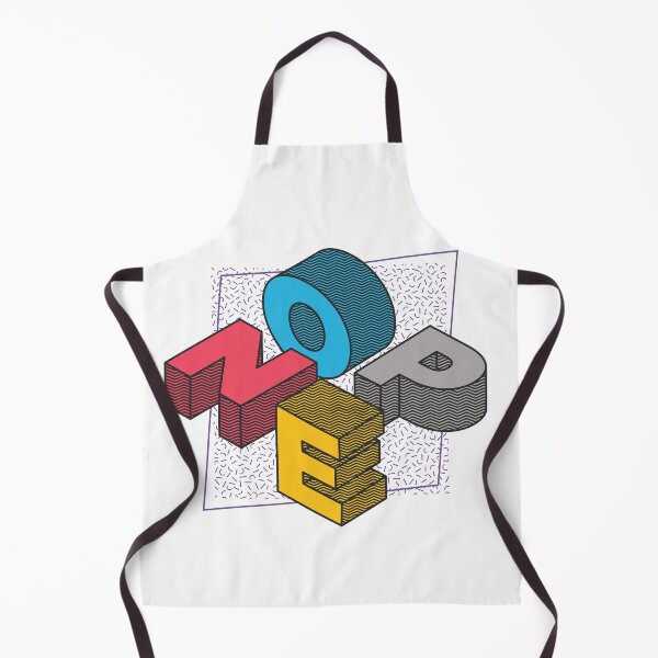 Item preview, NOPE- Colourful Isometric Letters designed and sold by joabaj.