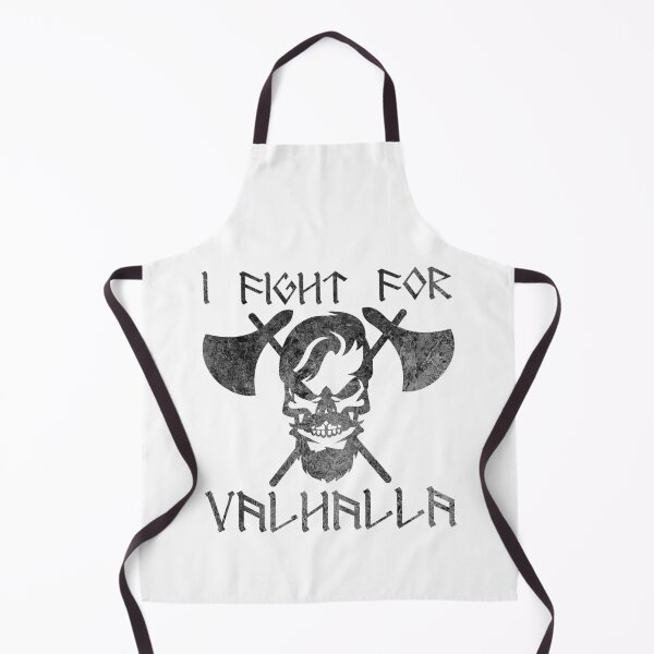 Item preview, I fight for Valhalla Viking mythology runes designed and sold by DerNerd.