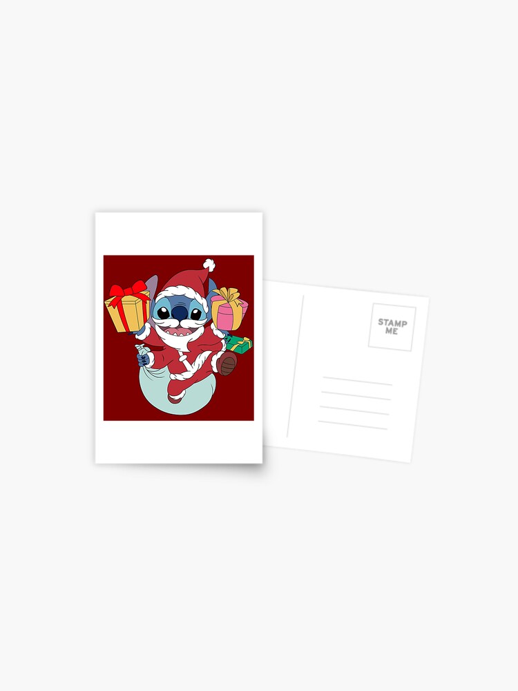 Stitch with Christmas light Poster for Sale by FalChi