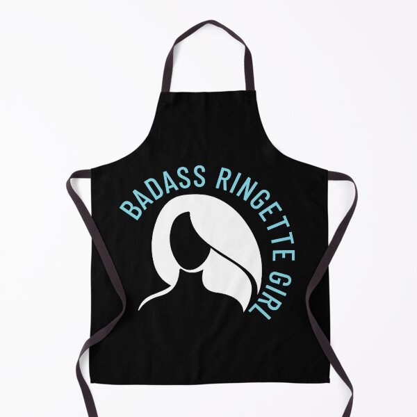 Item preview, Badass Ringette Girl Curved designed and sold by jacks-tees.
