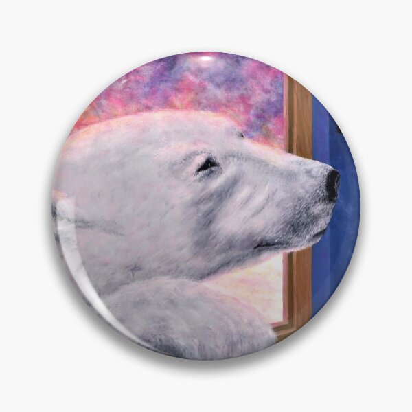 Item preview, Polar bear sniffing a Pie through the window. designed and sold by Malc Sutherland.