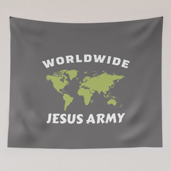 Item preview, WorldWide Jesus Army designed and sold by Kajusmcr.