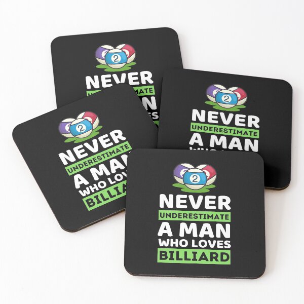 Item preview, Never Underestimate A Man Who Loves Billiard designed and sold by bifkee19.