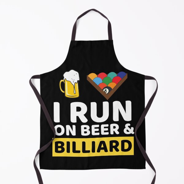 Item preview, I Run On Beer & Billiard designed and sold by bifkee19.