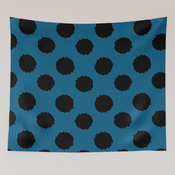 Item preview, Polka dot- Blue and Black designed and sold by Vinaerick.