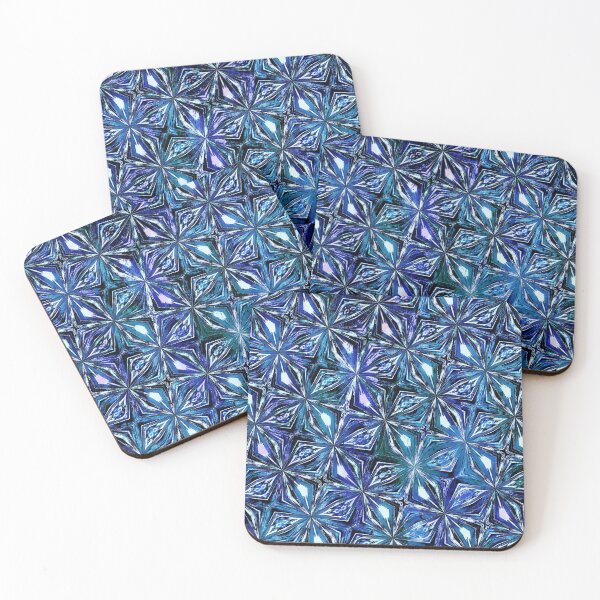 Item preview, Blue and White Sparkle Fashion Pattern  designed and sold by Lynn  Marie Sharp.
