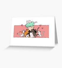Cat Sir Greeting Card