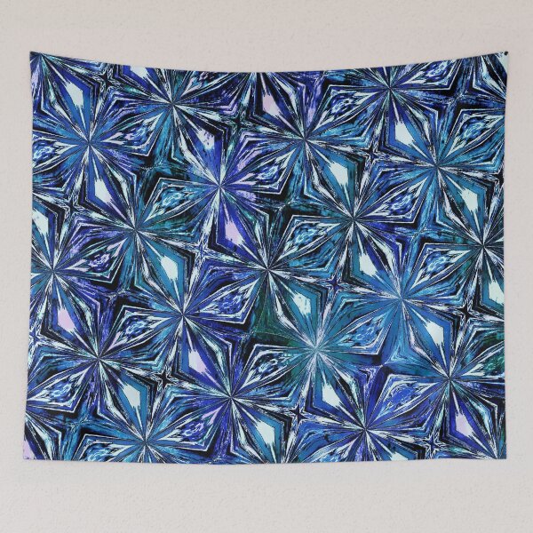 Item preview, Blue and White Sparkle Fashion Pattern  designed and sold by Lynn  Marie Sharp.