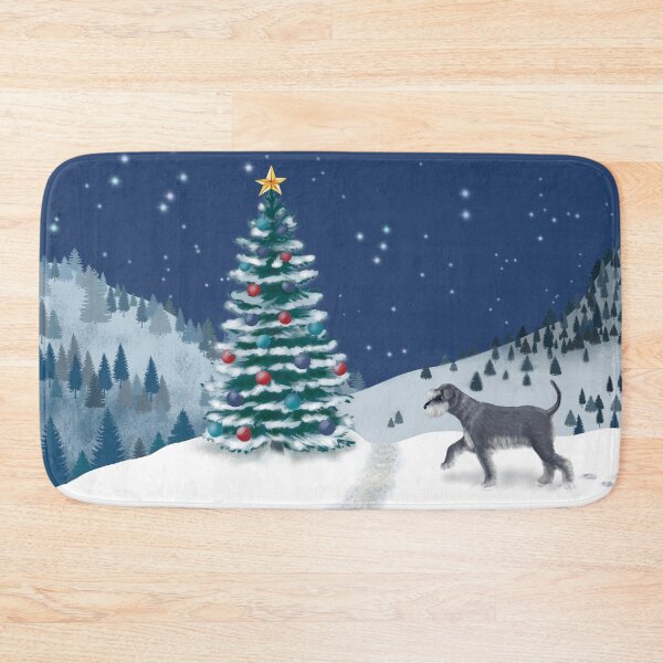 Item preview, Christmas with my Schnauzer designed and sold by Julia Rudens.