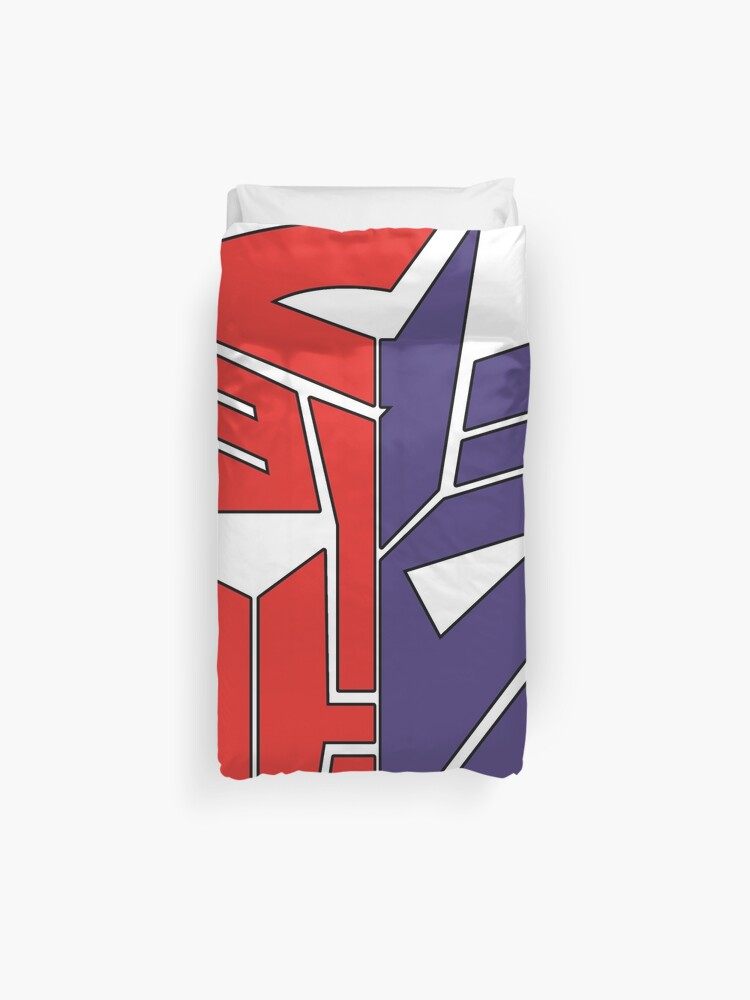 Transformers Autobot Decepticon Duvet Cover By Fith Redbubble