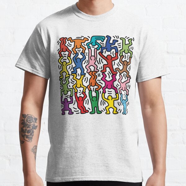 Homage to Keith Haring Acrobats Classic T-Shirt