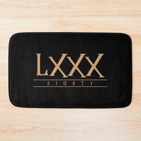 Item preview, LXXX (Eighty) Gold Roman Numerals designed and sold by VicEllisArt.