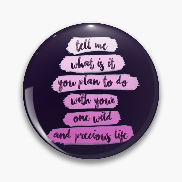 Item preview, Wild and precious life- aesthetic quote designed and sold by WanderAesthetic.