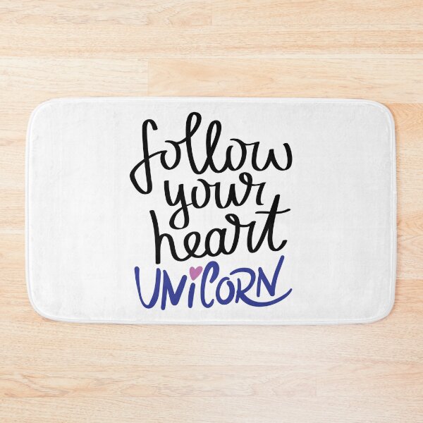 Item preview, Follow Your Heart Unicorn designed and sold by ProjectX23.